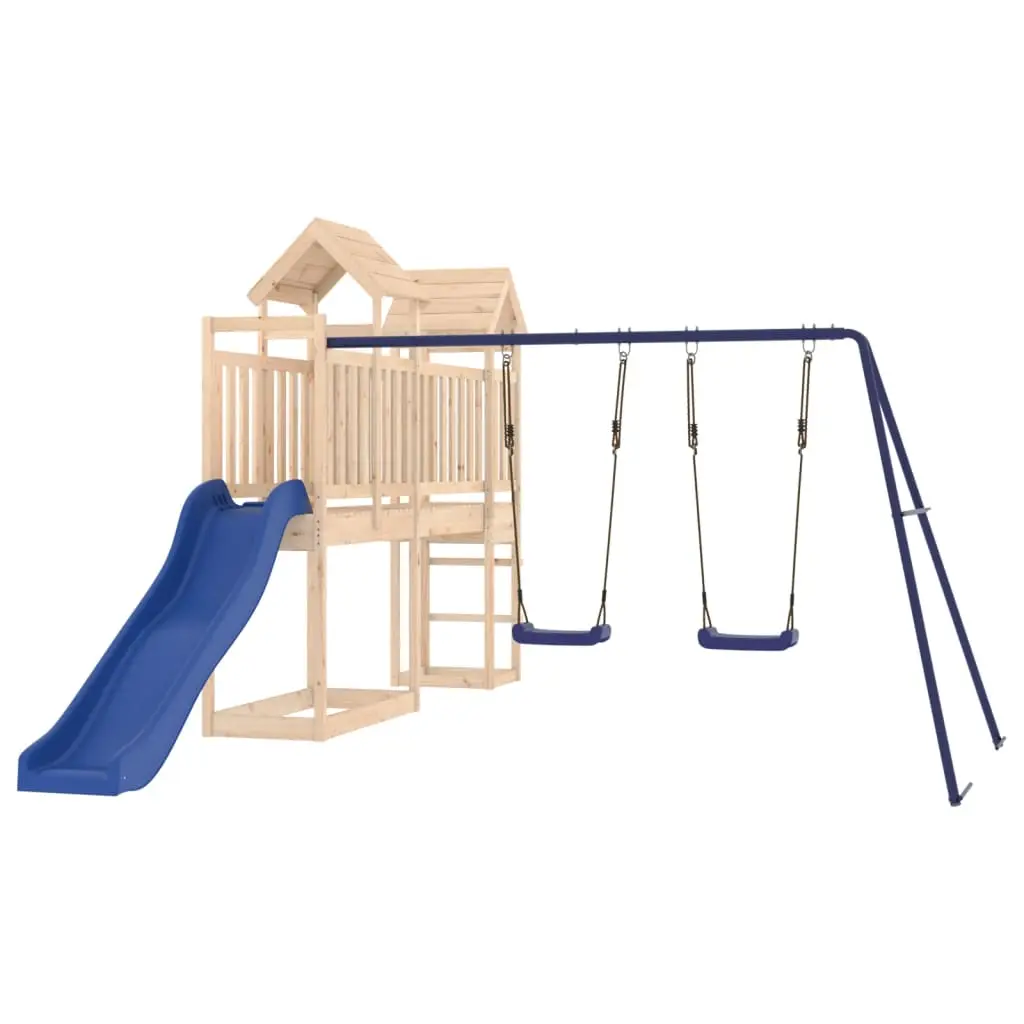 Ensemble de jeu d’extérieur 314 x 460 x 214 cm bois de pin massif