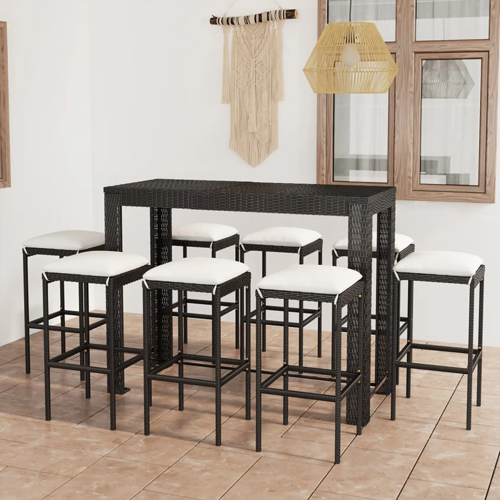 Ensemble de bar d’extérieur – vidaXL