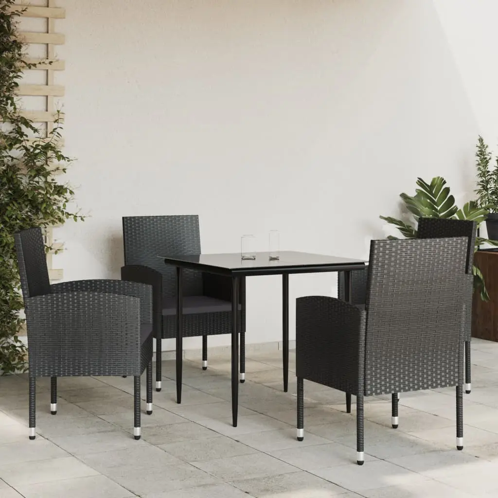 Ensemble de jardin Noir 80 X 80 cm – Prolenta Premium