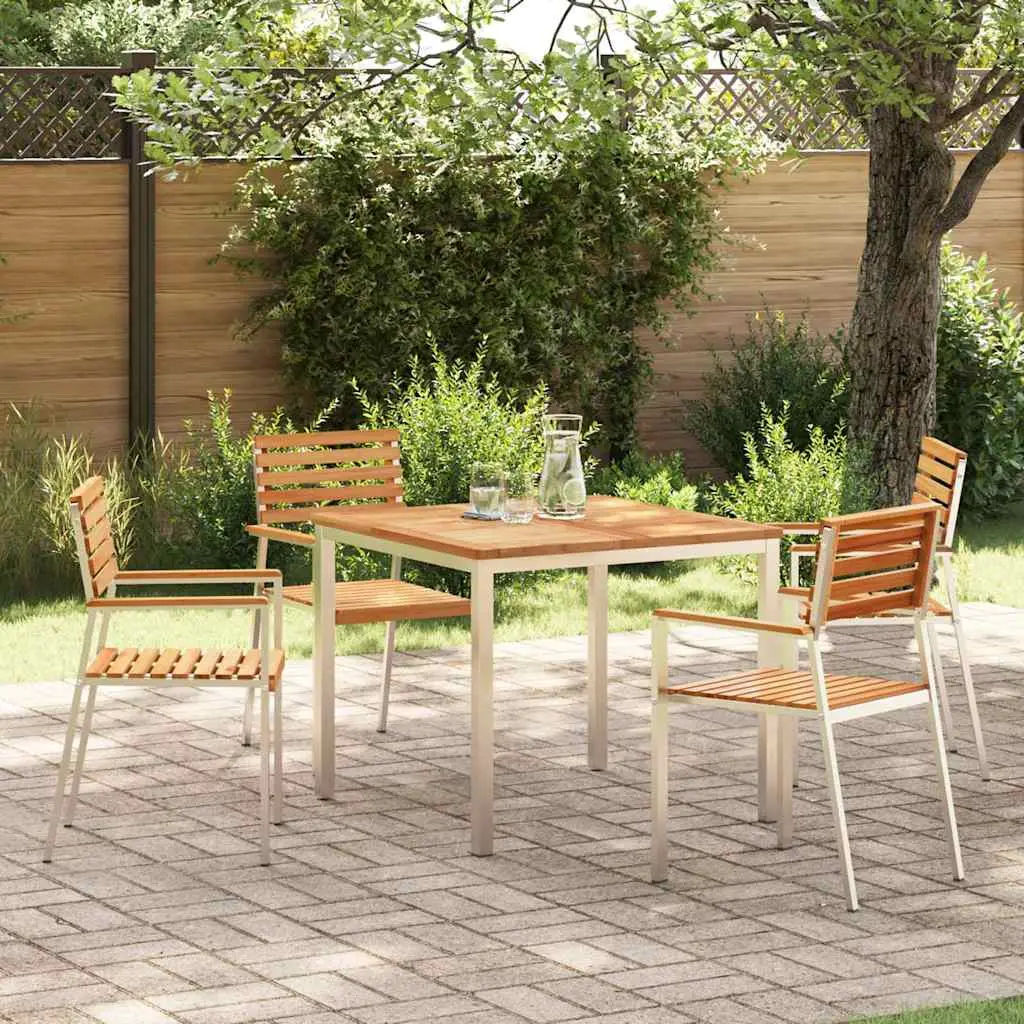 Ensemble de salle à manger pour jardin 5 pcs vidaXL 3334782