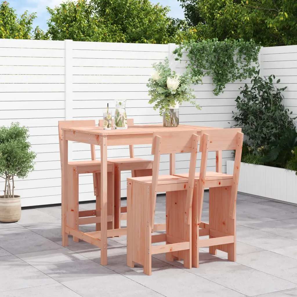 Ensemble de bar de jardin 5 pcs bois massif de Douglas vidaXL 3157810
