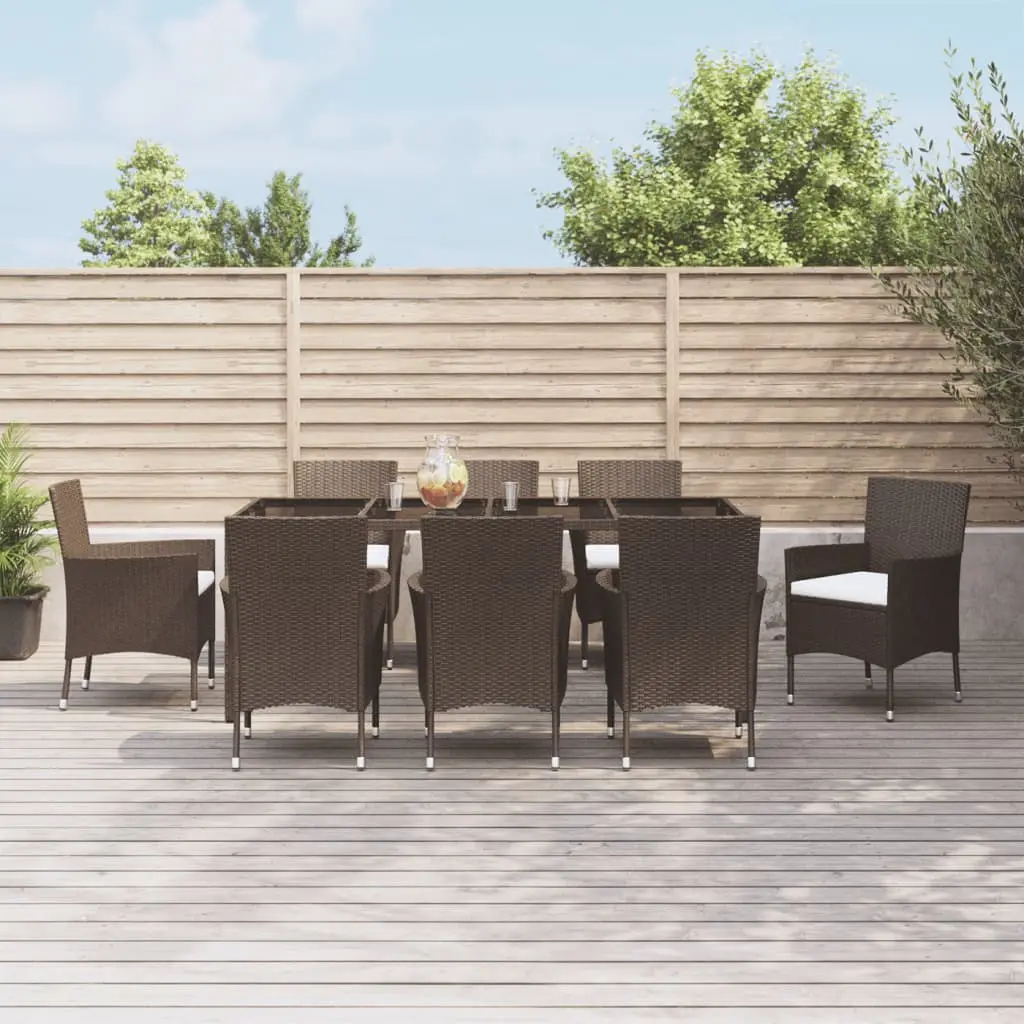 Ensemble de jardin Brun 190 X 90 cm – Prolenta Premium