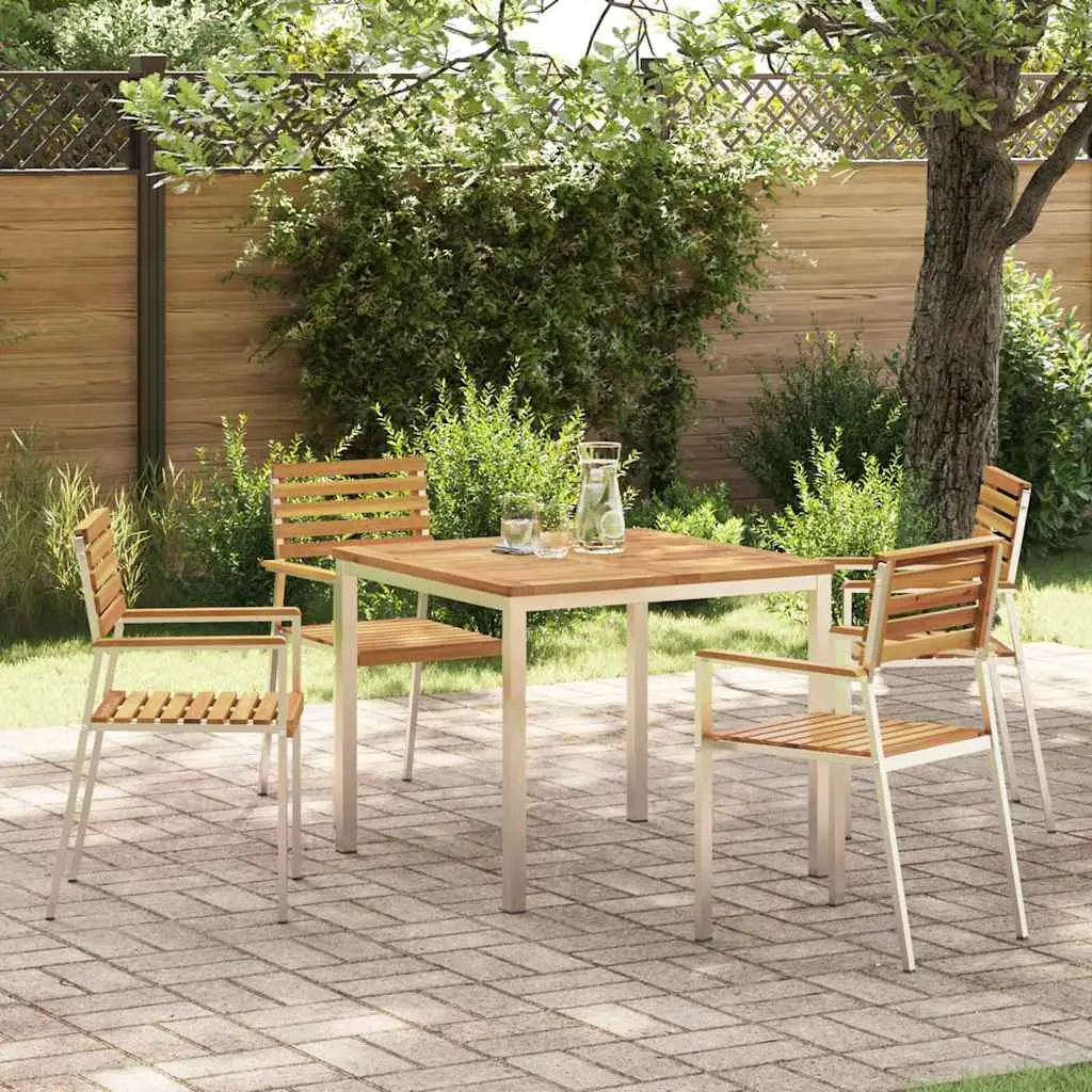 Ensemble de salle à manger pour jardin 5 pcs vidaXL 3334774
