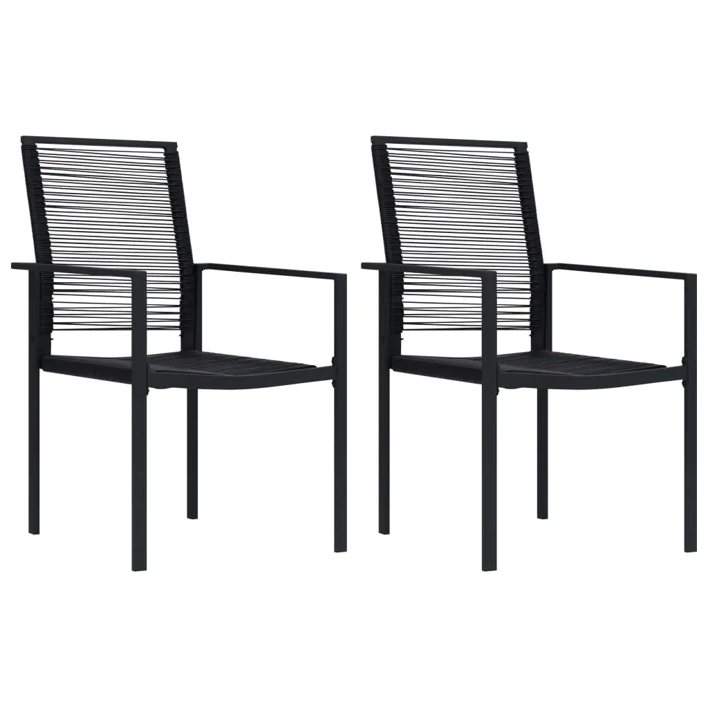 Ensemble de 3 pcs table de jardin avec chaises – mobilier de jardin-JU2995