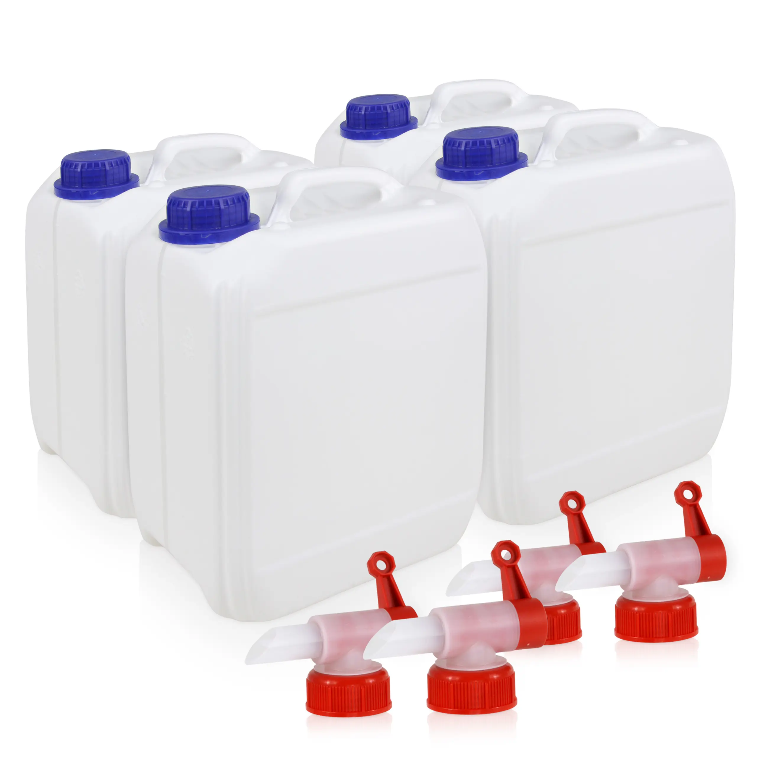 Ensemble de 4 bidons de 5L x 1