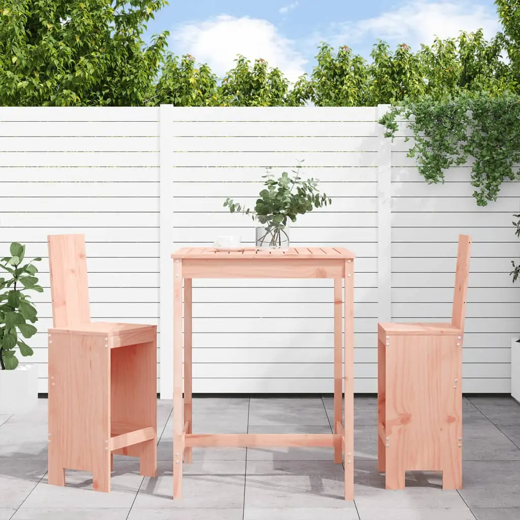 Ensemble de bar de jardin 3 pcs bois massif de Douglas vidaXL 3157768