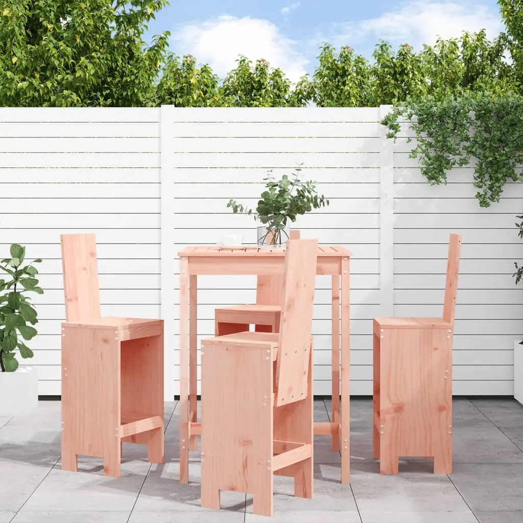Ensemble de bar de jardin 5 pcs bois massif de Douglas vidaXL 3157774
