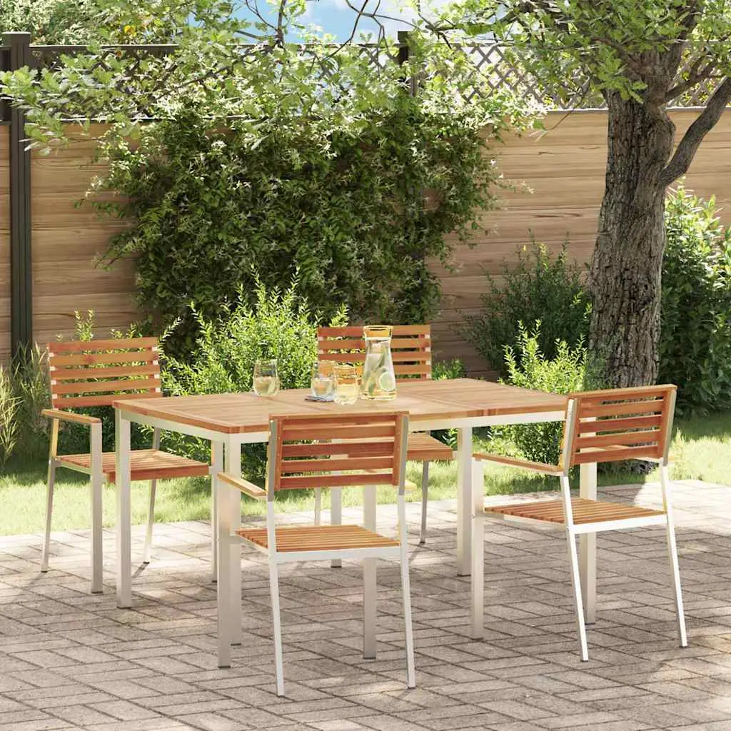 Ensemble de salle à manger pour jardin 5 pcs vidaXL 3334775