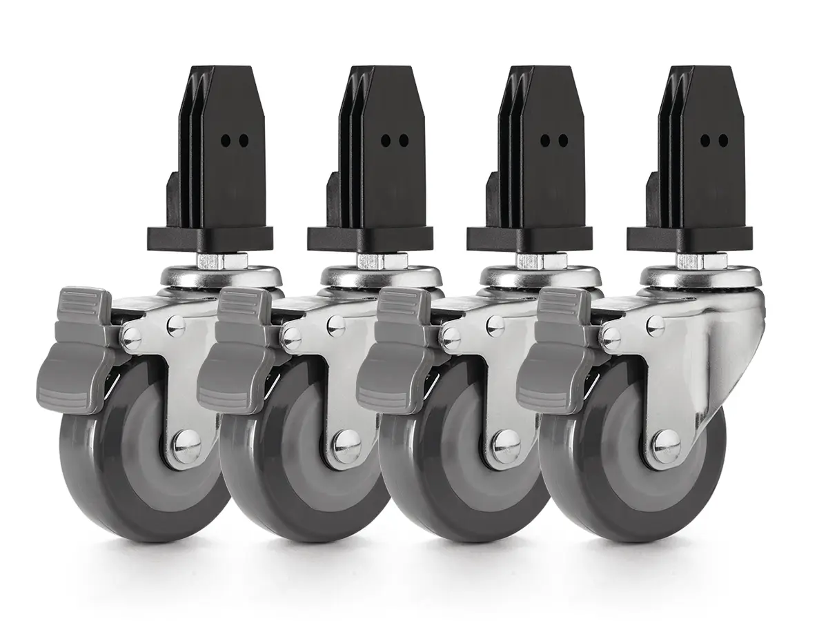 Ensemble de 4 roulettes pour barbecues Prestige Pro – Napoleon