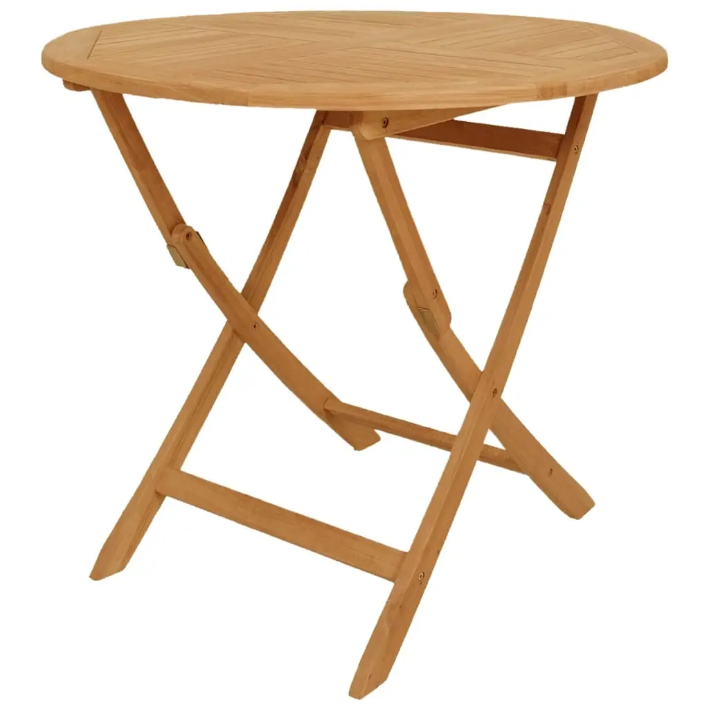 Ensemble de 5 pcs table de jardin avec chaises – mobilier de jardin Bois de teck massif-JU2813