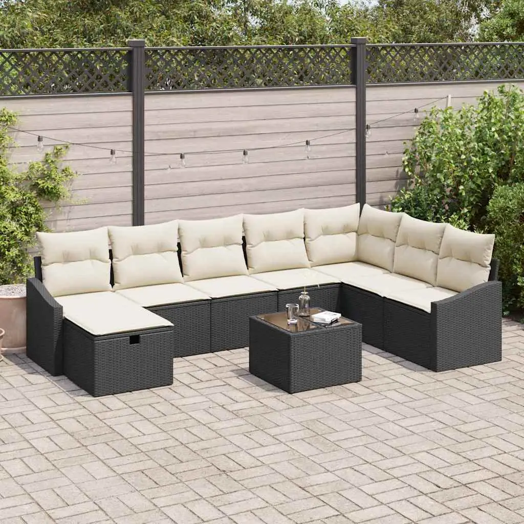 Ensemble de Canapés avec coussin 8 pcs polyrotin vidaXL 3360668