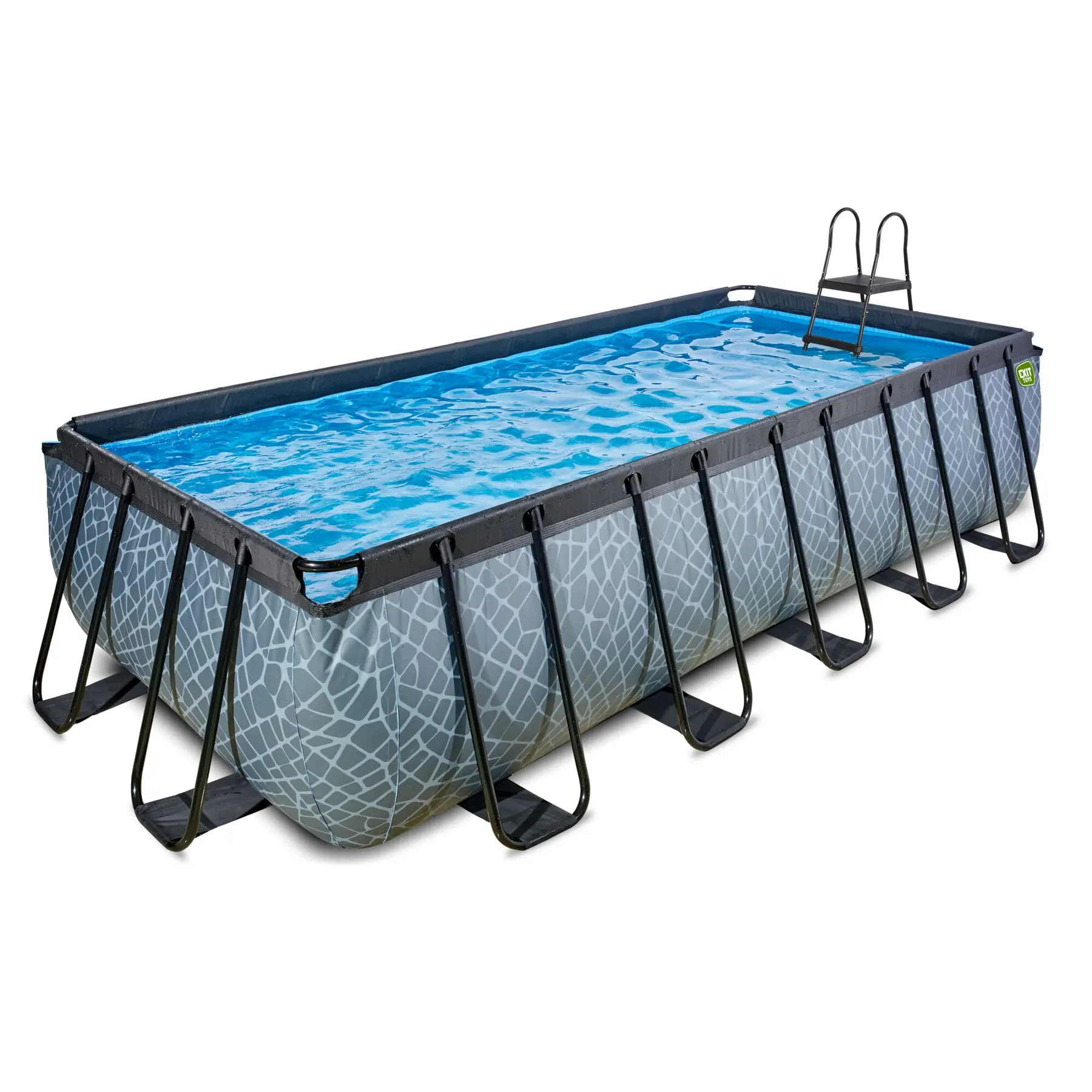 Exit Toys Bomba de filtro de arena para niños Stone 540 x 250 x 122 cm GRAY
