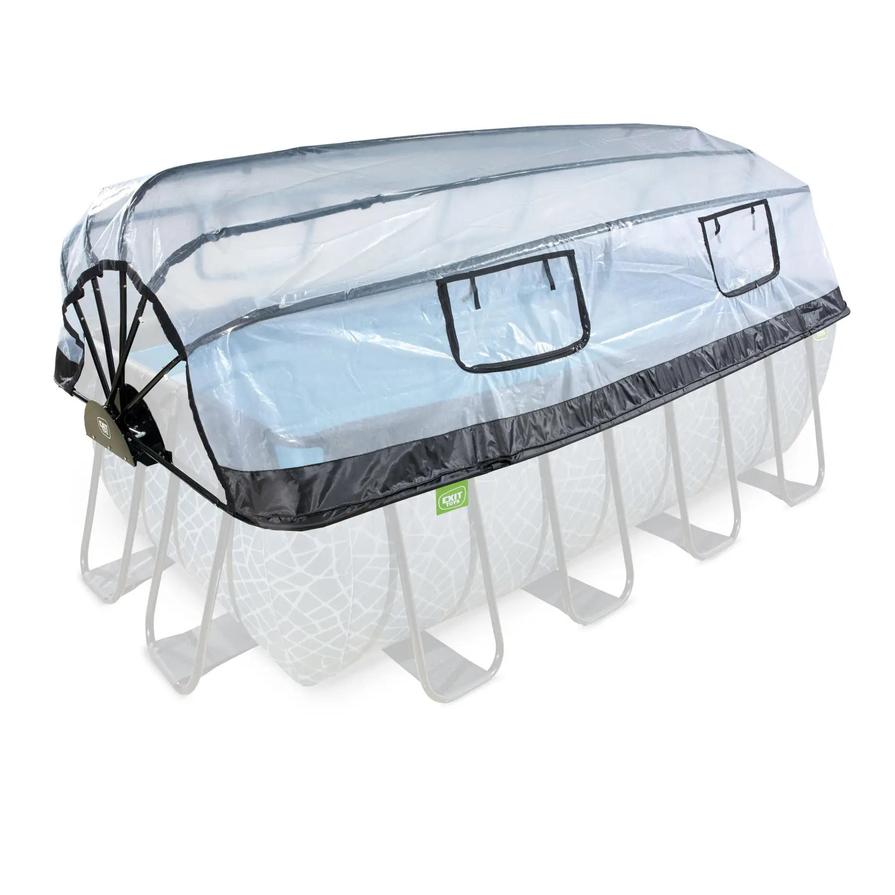 Exit Toys Cúpula de la piscina para niños 400 x 200 cm WHITE