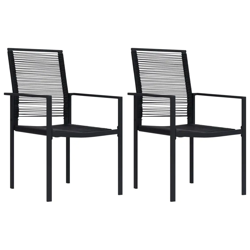 Ensemble de 3 pcs table de jardin avec chaises – mobilier de jardin-JU3096