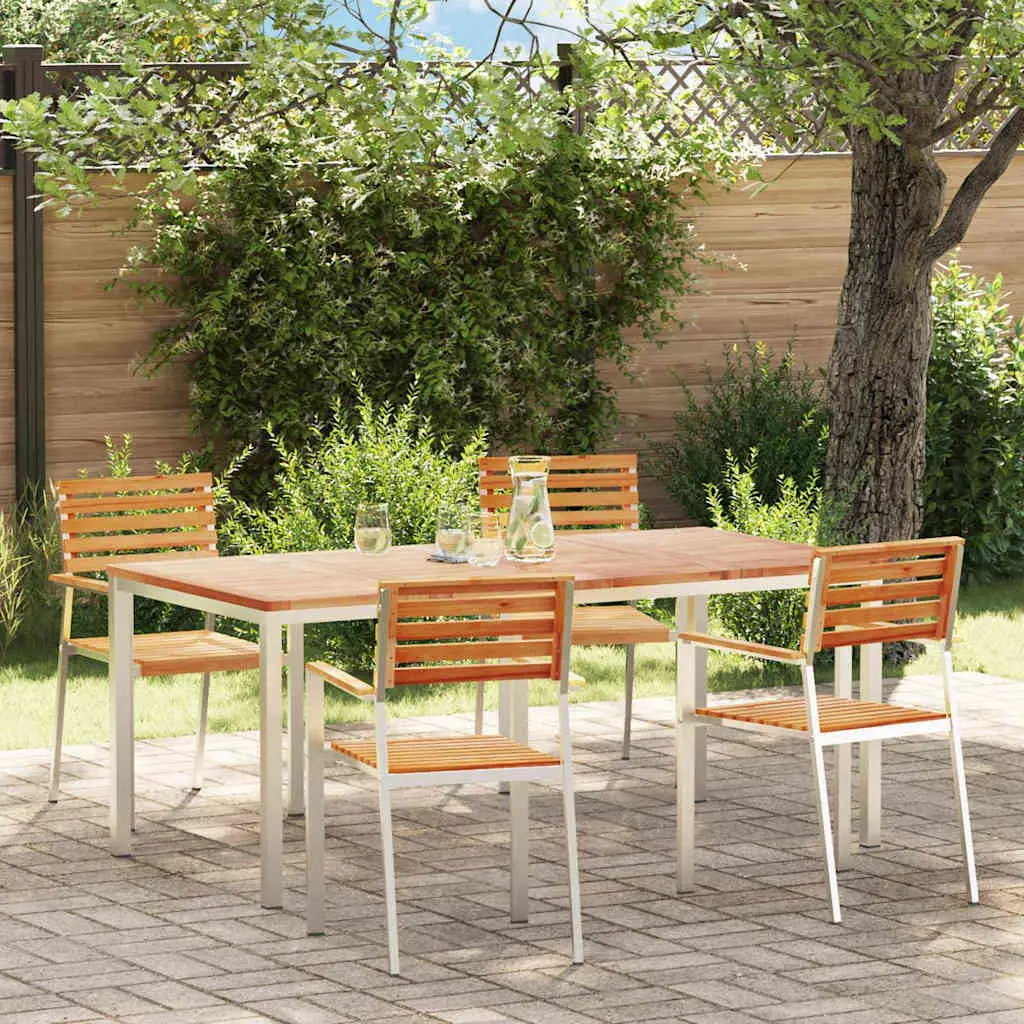 Ensemble de salle à manger pour jardin 5 pcs vidaXL 3334785
