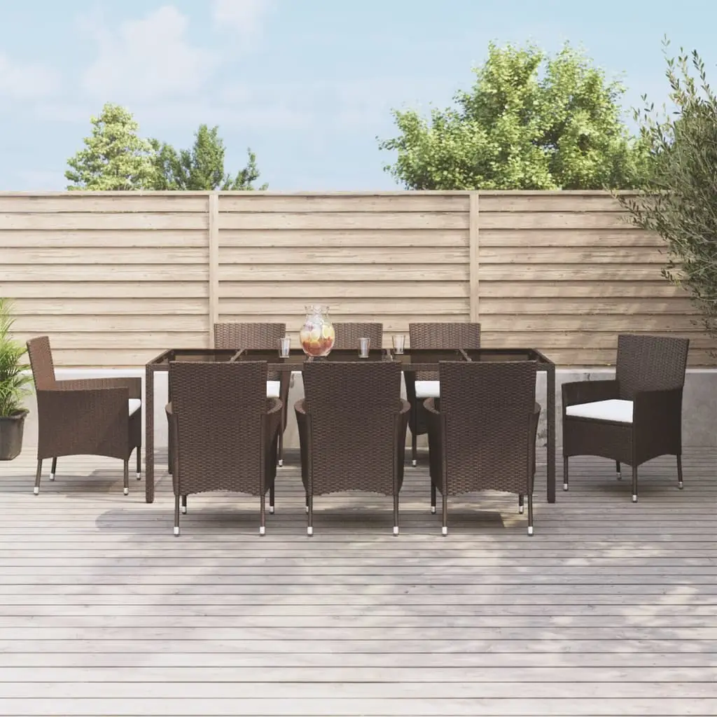 Ensemble de jardin Brun 250 X 100 cm – Prolenta Premium