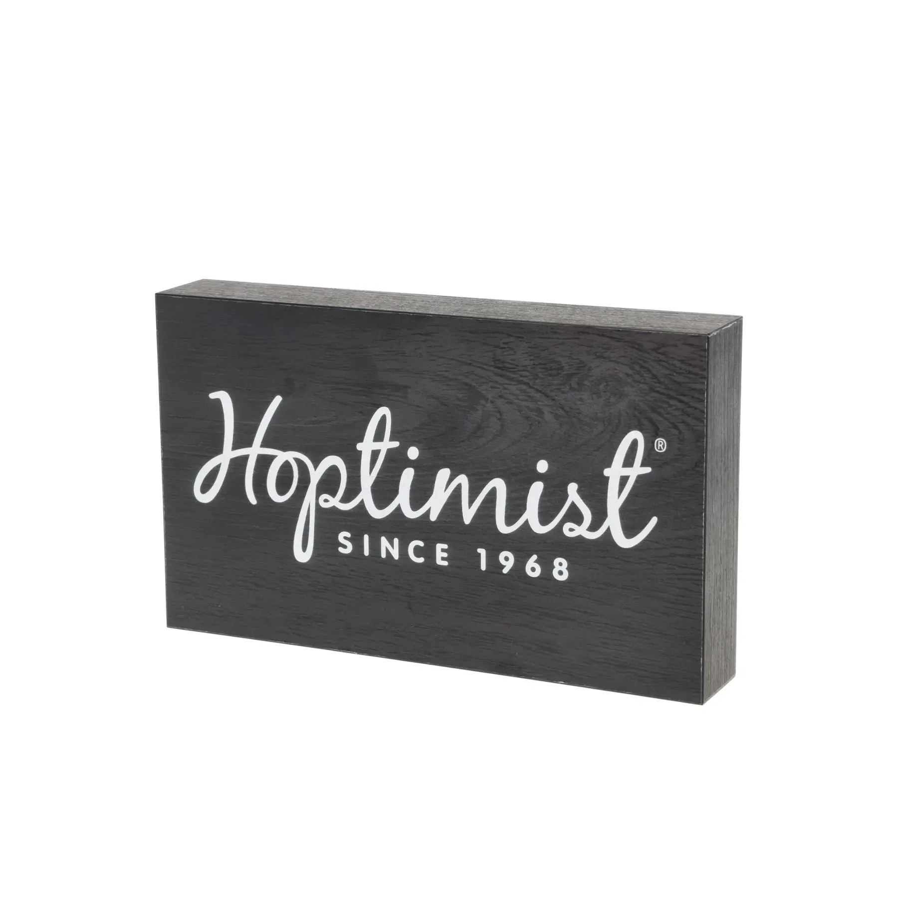 Hoptimist Bloque de logo BLACK