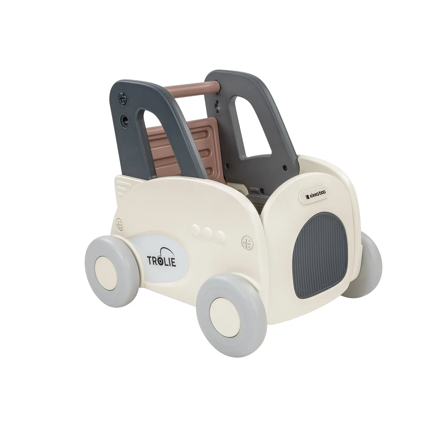 Kikkaboo Carrito de paseo 4 en 1 WHITE