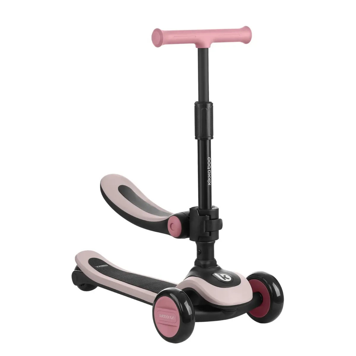 Kikkaboo Patinete 2 en 1 Treo PINK