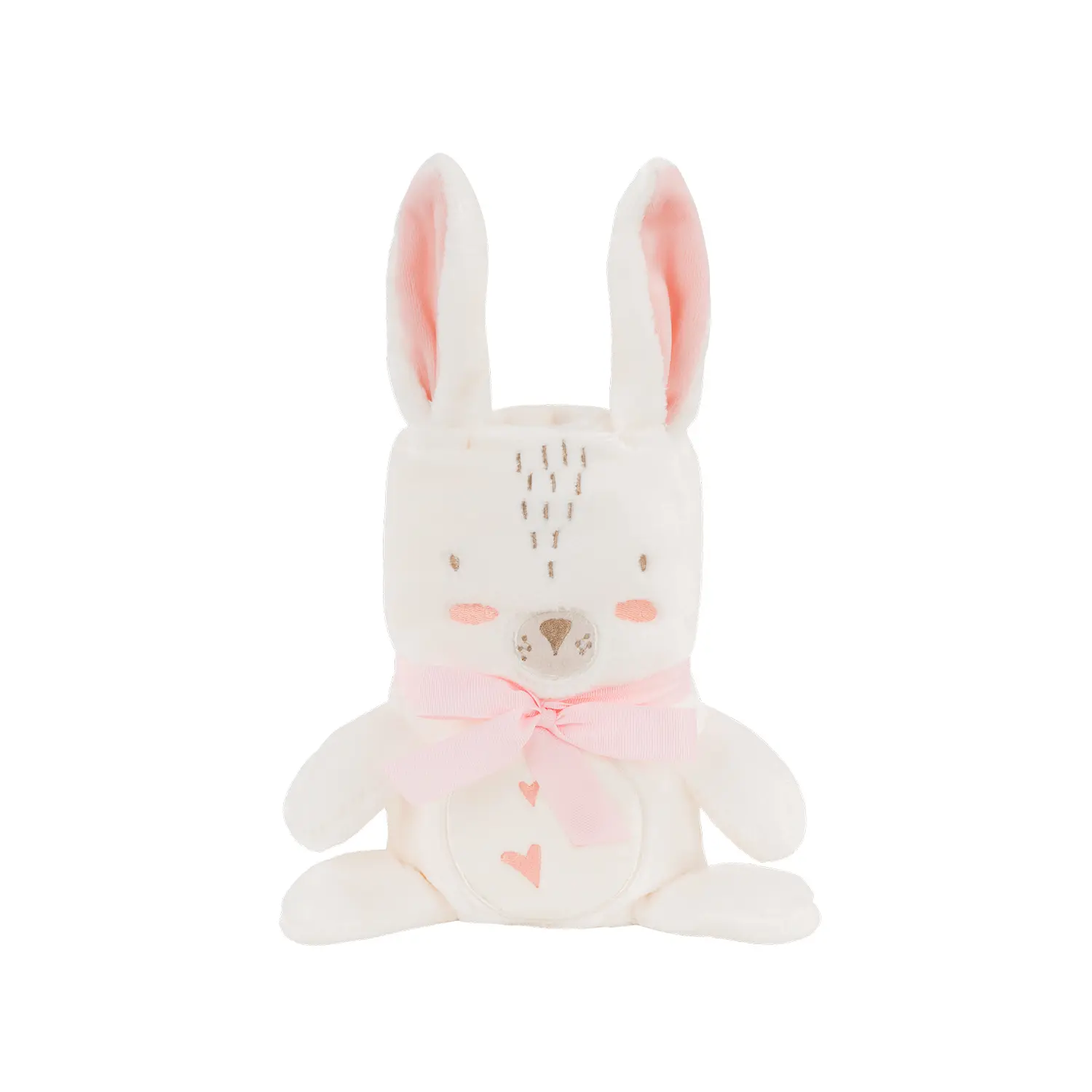 Kikkaboo Felpa Rabbits in Love WHITE