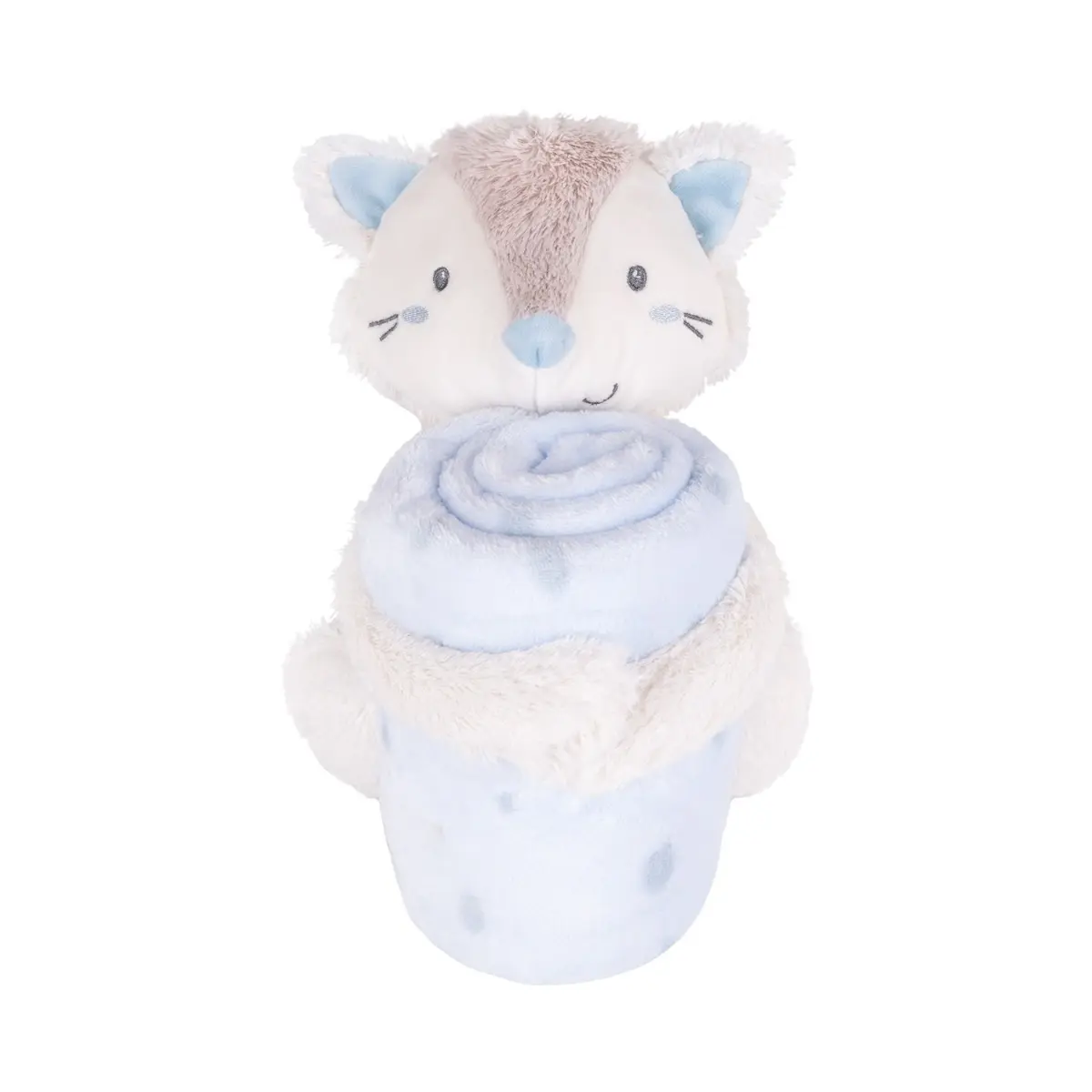 Kikkaboo Peluche con manta Little Fox MULTICOLOR
