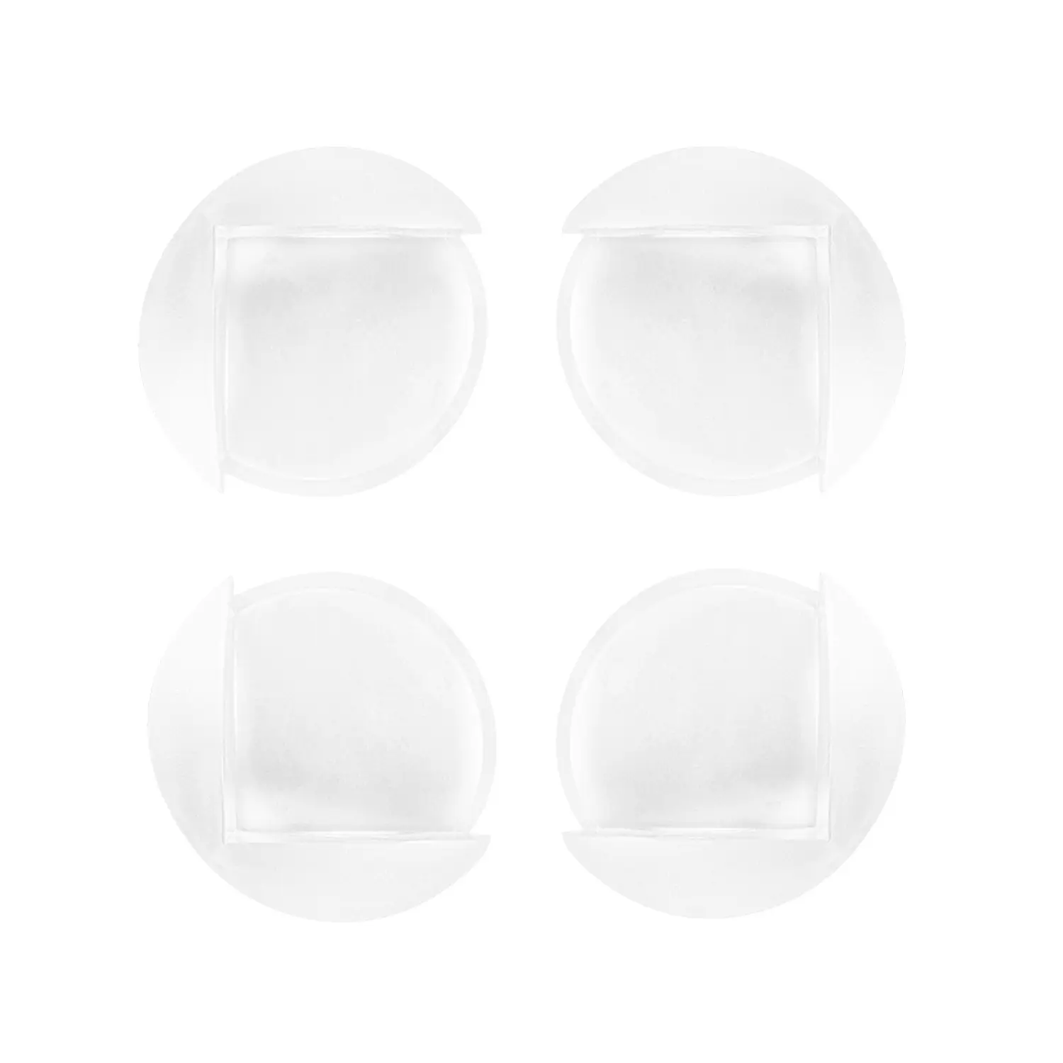 Kikkaboo Kit de protección de esquina en forma de bola para bebé (x4) WHITE