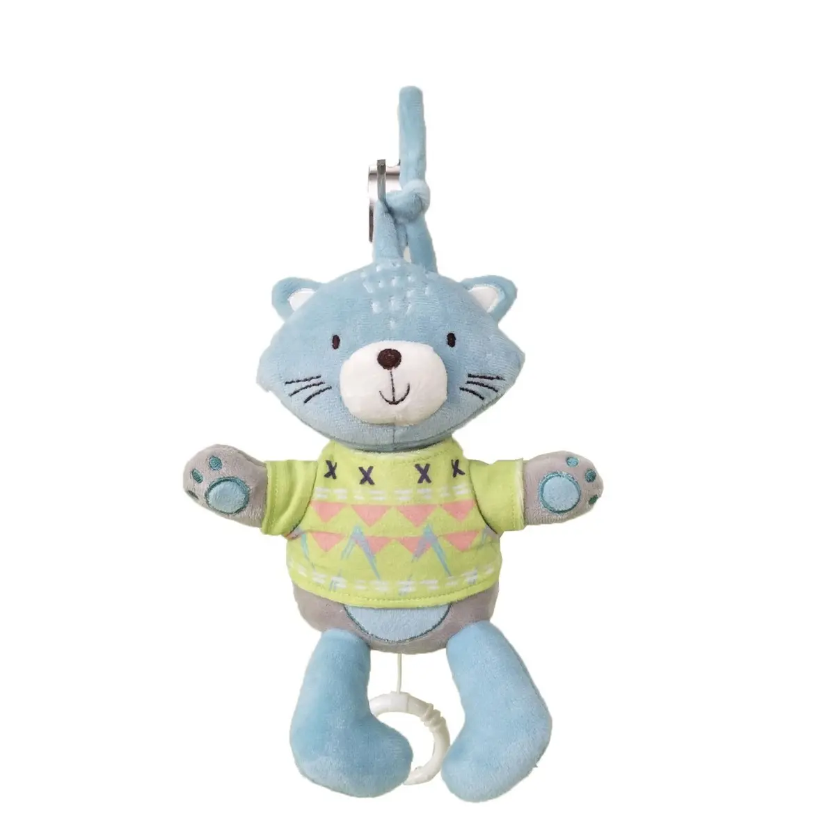 Kikkaboo Peluche con móvil musical Kit the Cat (x24) BLUE