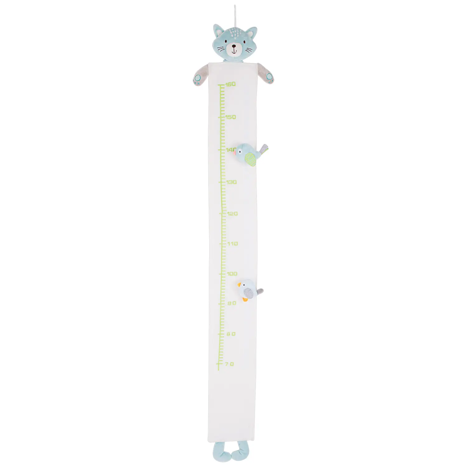 Kikkaboo Peluche medidor de crecimiento Kit The Cat BLUE