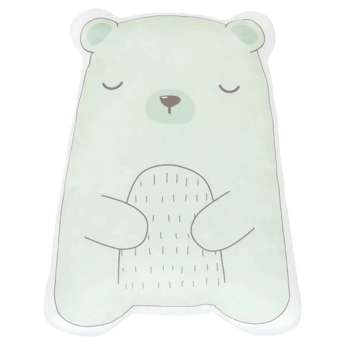 Kikkaboo Cojín de peluche Ours avec moi GREEN