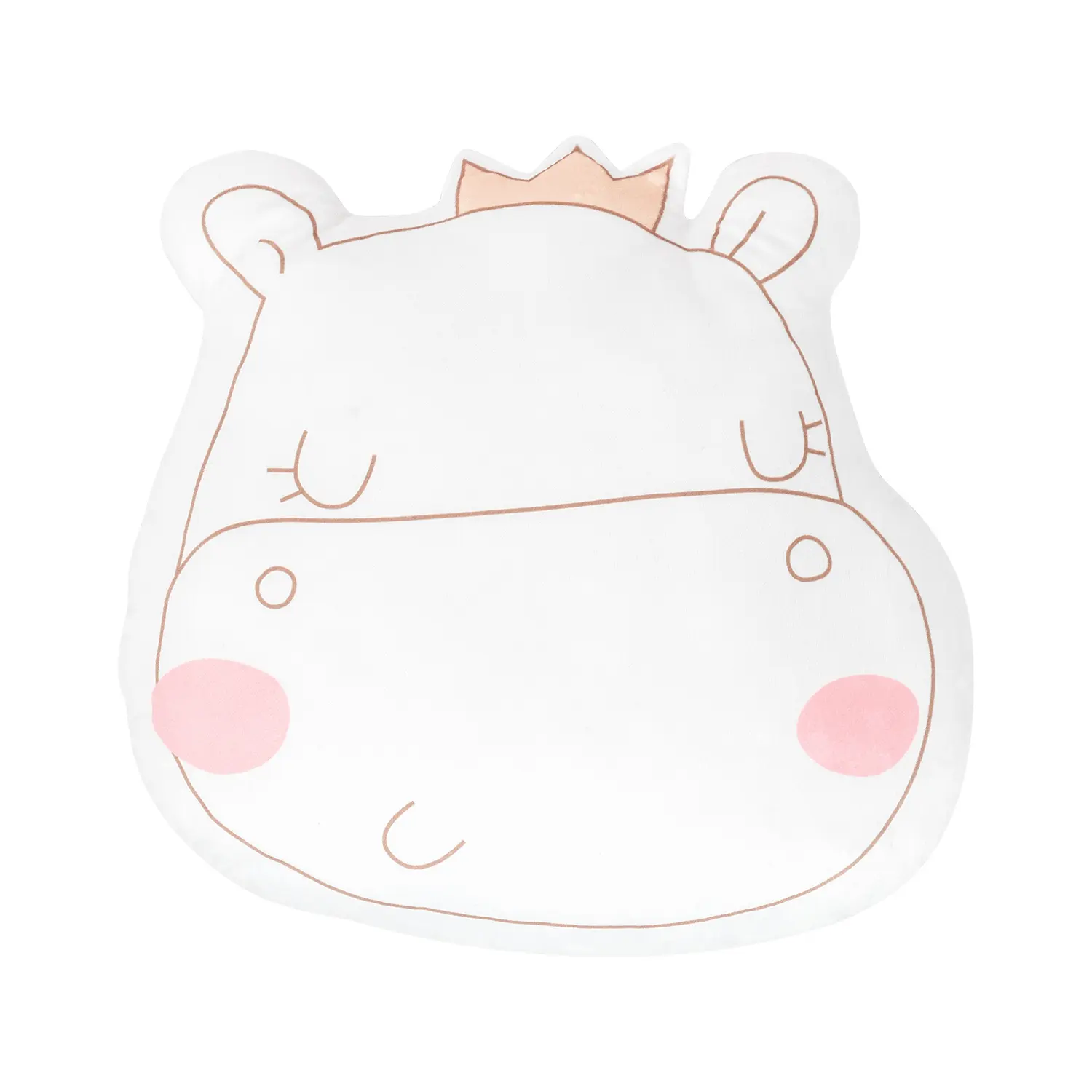 Kikkaboo Cojín de peluche Hippo Dreams WHITE