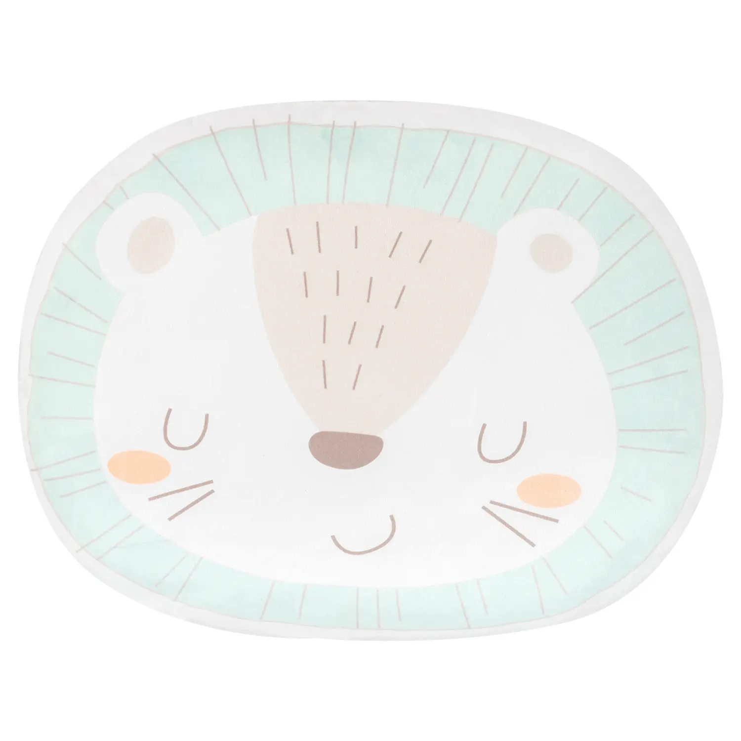 Kikkaboo Cojín de peluche Jungle King WHITE
