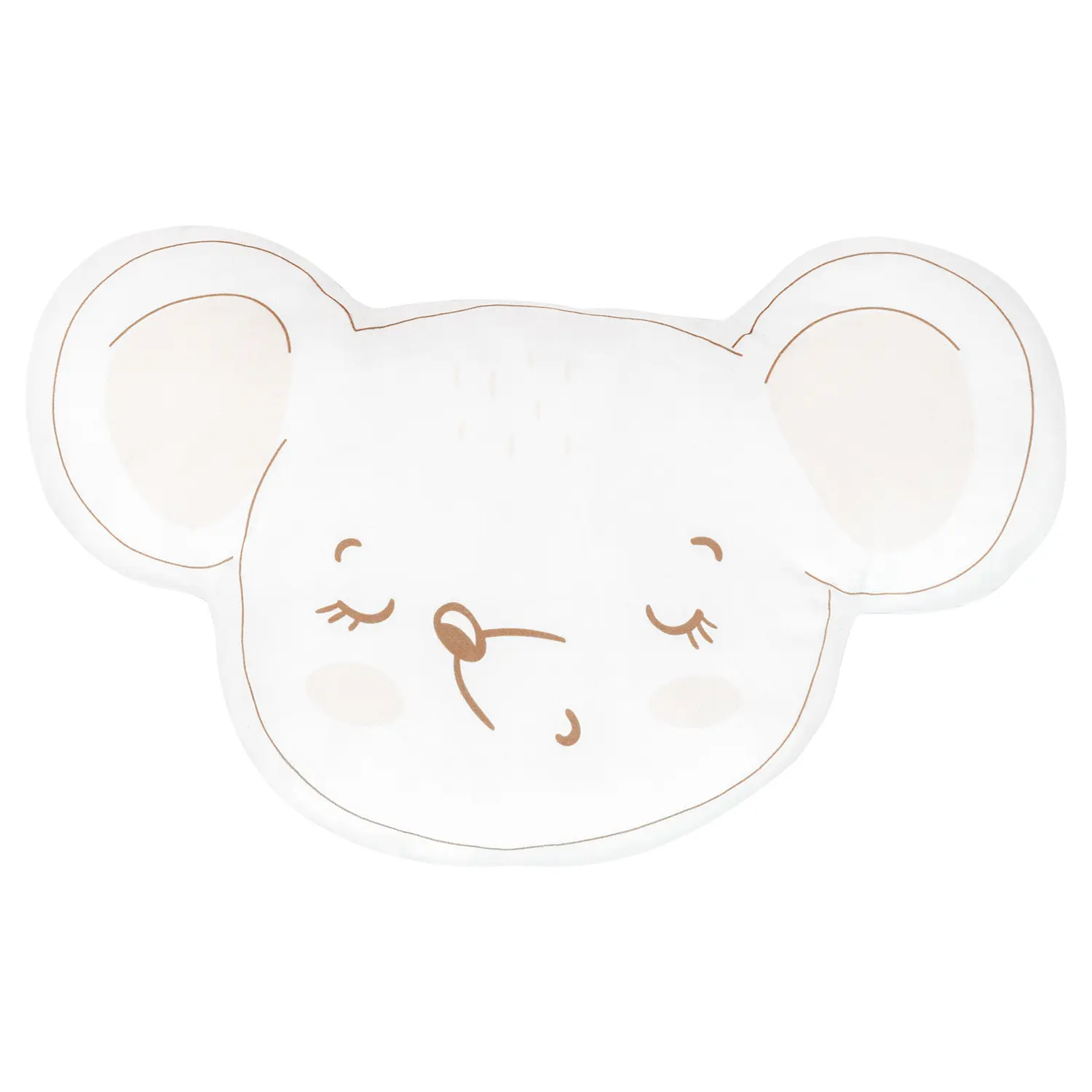 Kikkaboo Cojín de peluche Joyful Mices WHITE