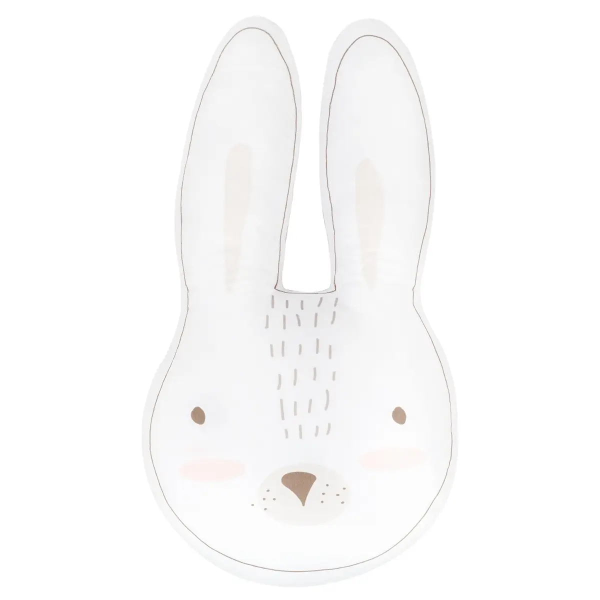 Kikkaboo Cojín de peluche Lapins amoureux WHITE