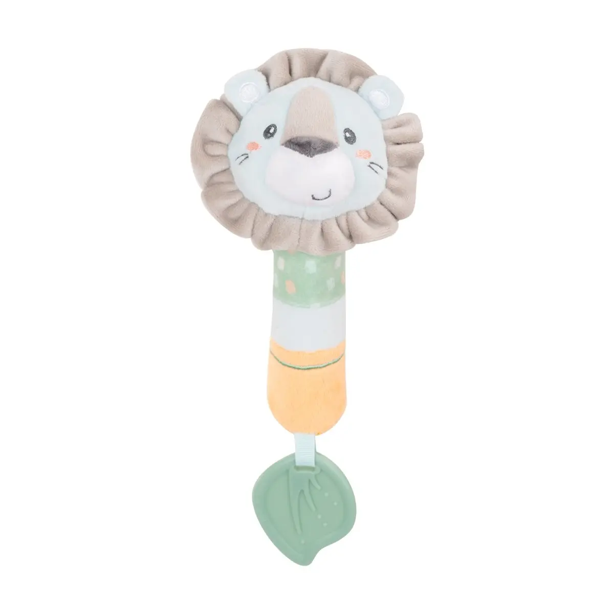 Kikkaboo Sonajero con chupon Jungle King GREEN