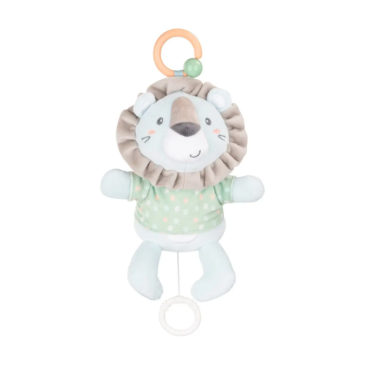 Kikkaboo Peluche con móvil musical Jungle King (x24) BLUE