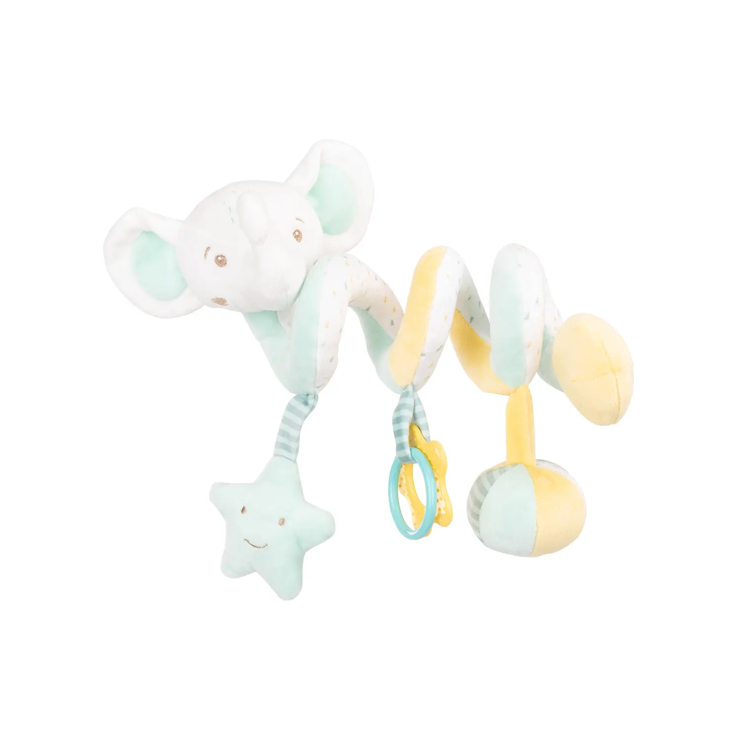 Kikkaboo Peluche espiral horizontal Elephant Time MULTICOLOR