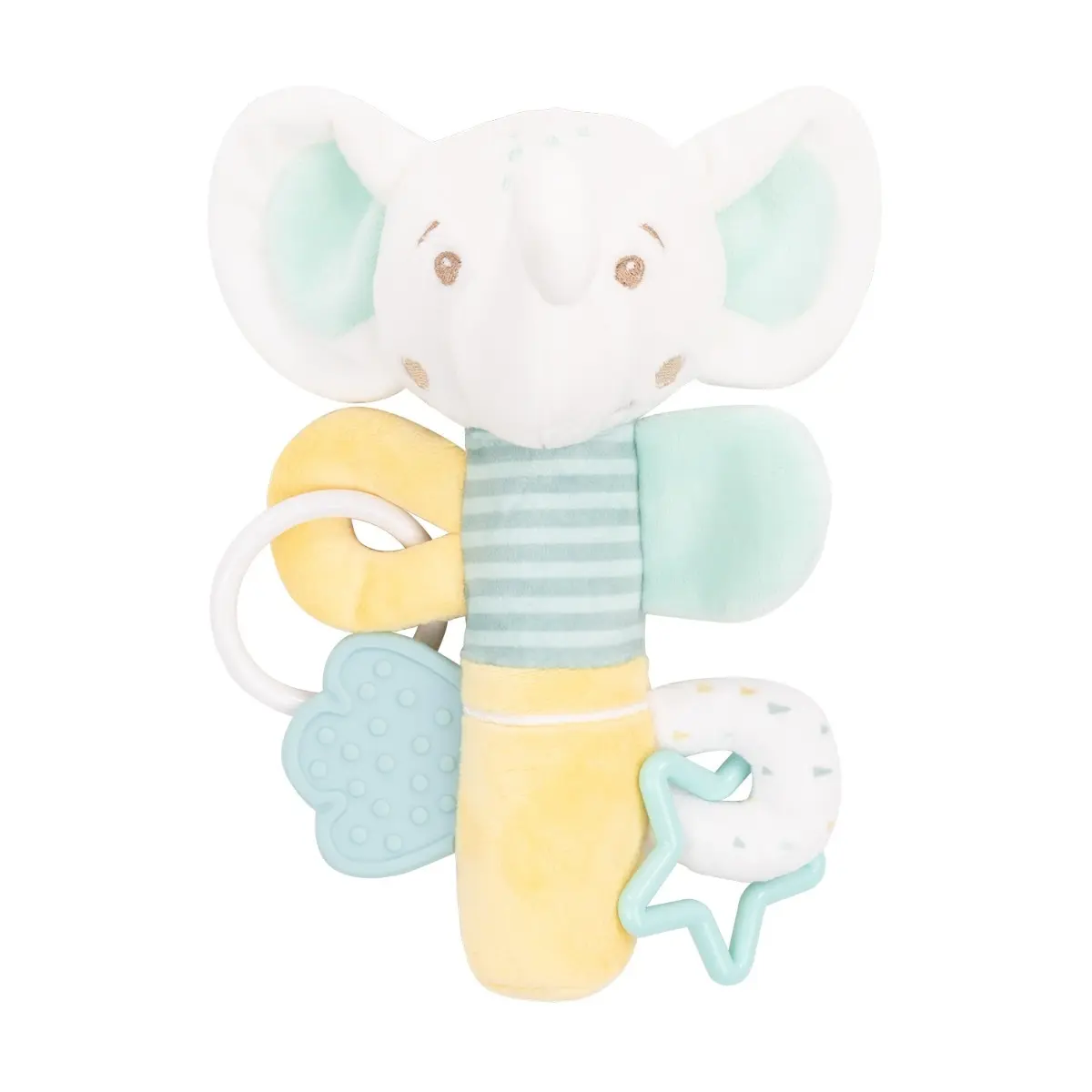 Kikkaboo Peluche con sonido Elephant Time GREEN