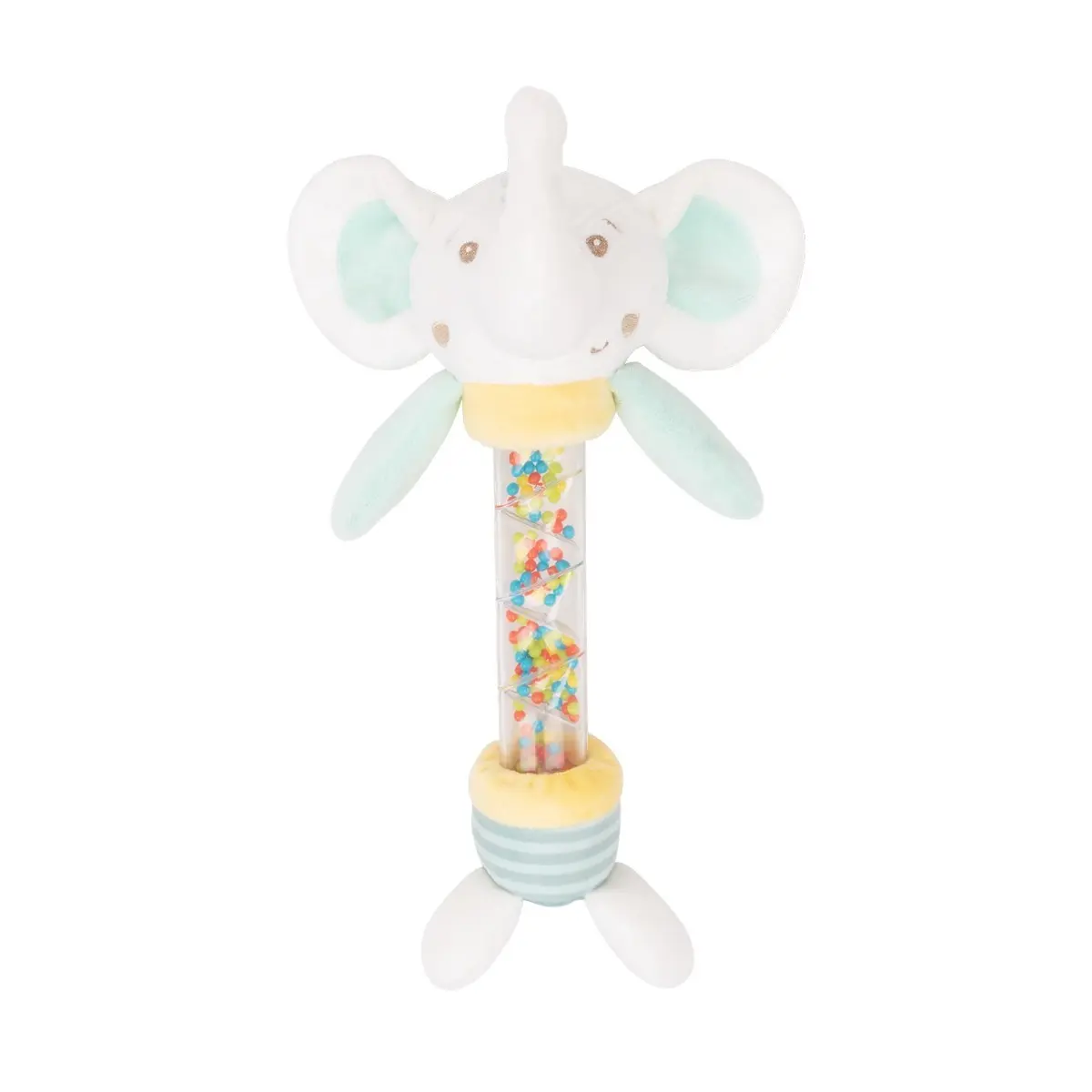 Kikkaboo Sonajero espiral Elephant Time GREEN