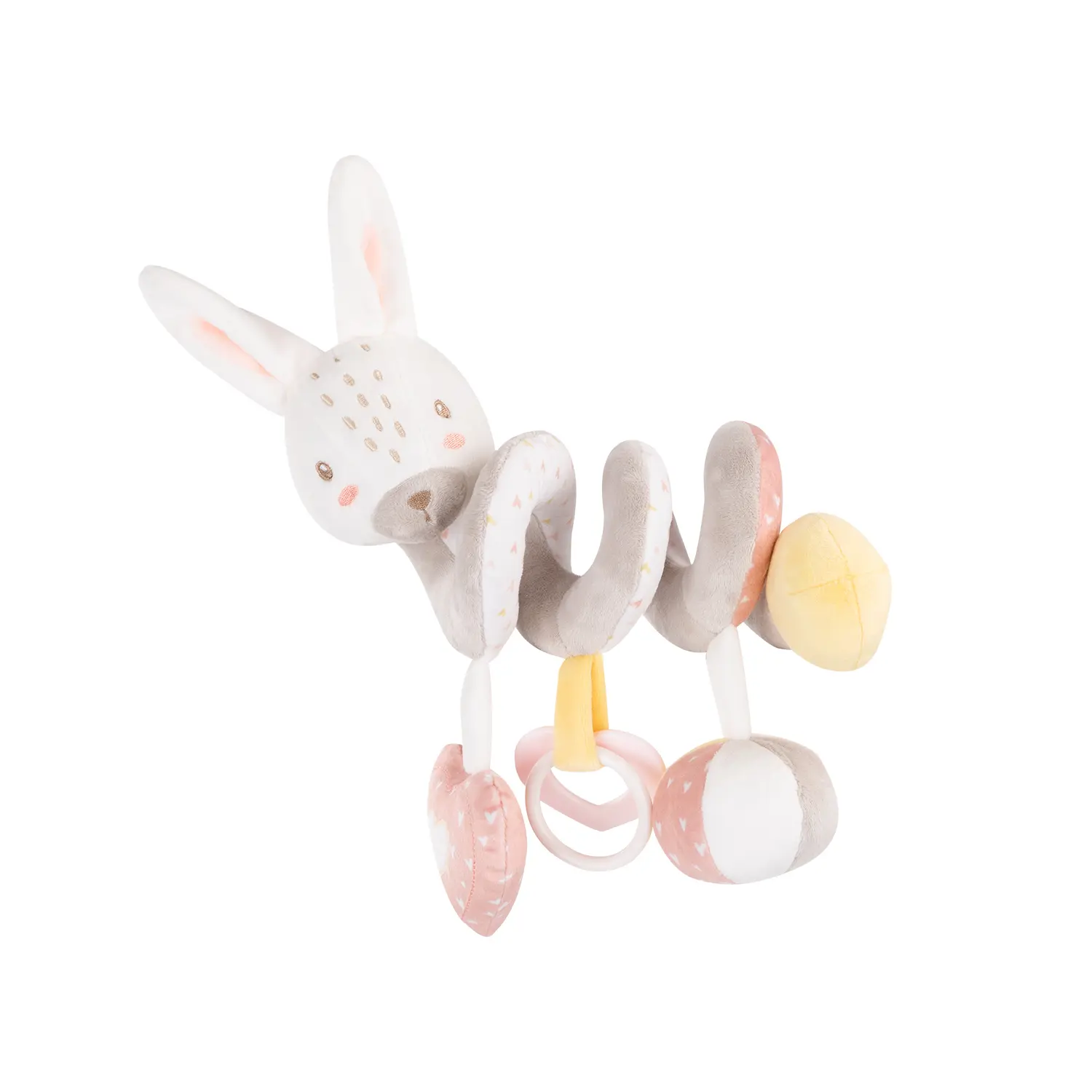 Kikkaboo Peluche espiral horizontal Rabbits in Love MULTICOLOR