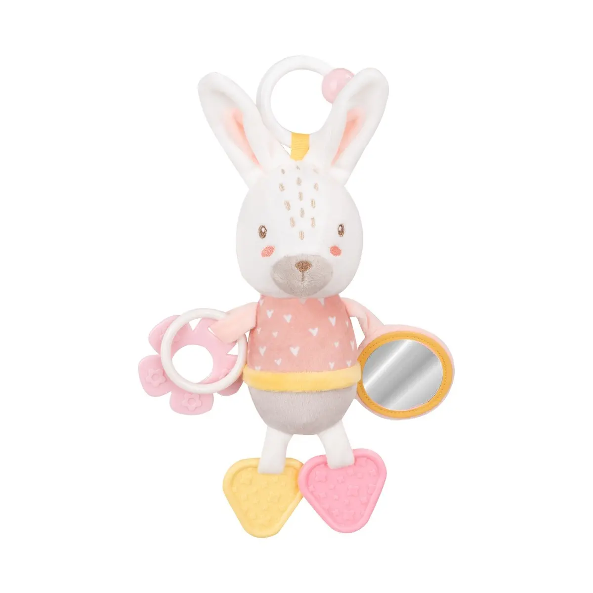 Kikkaboo Felpa Rabbits in Love PINK