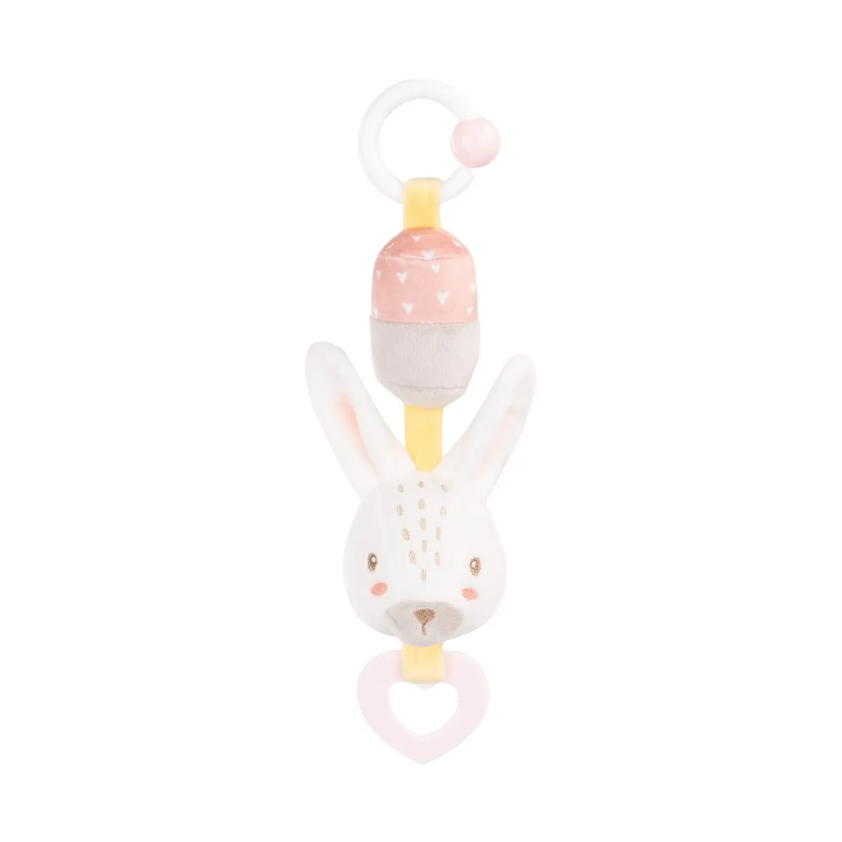 Kikkaboo Felpa Rabbits In Love (x2) WHITE