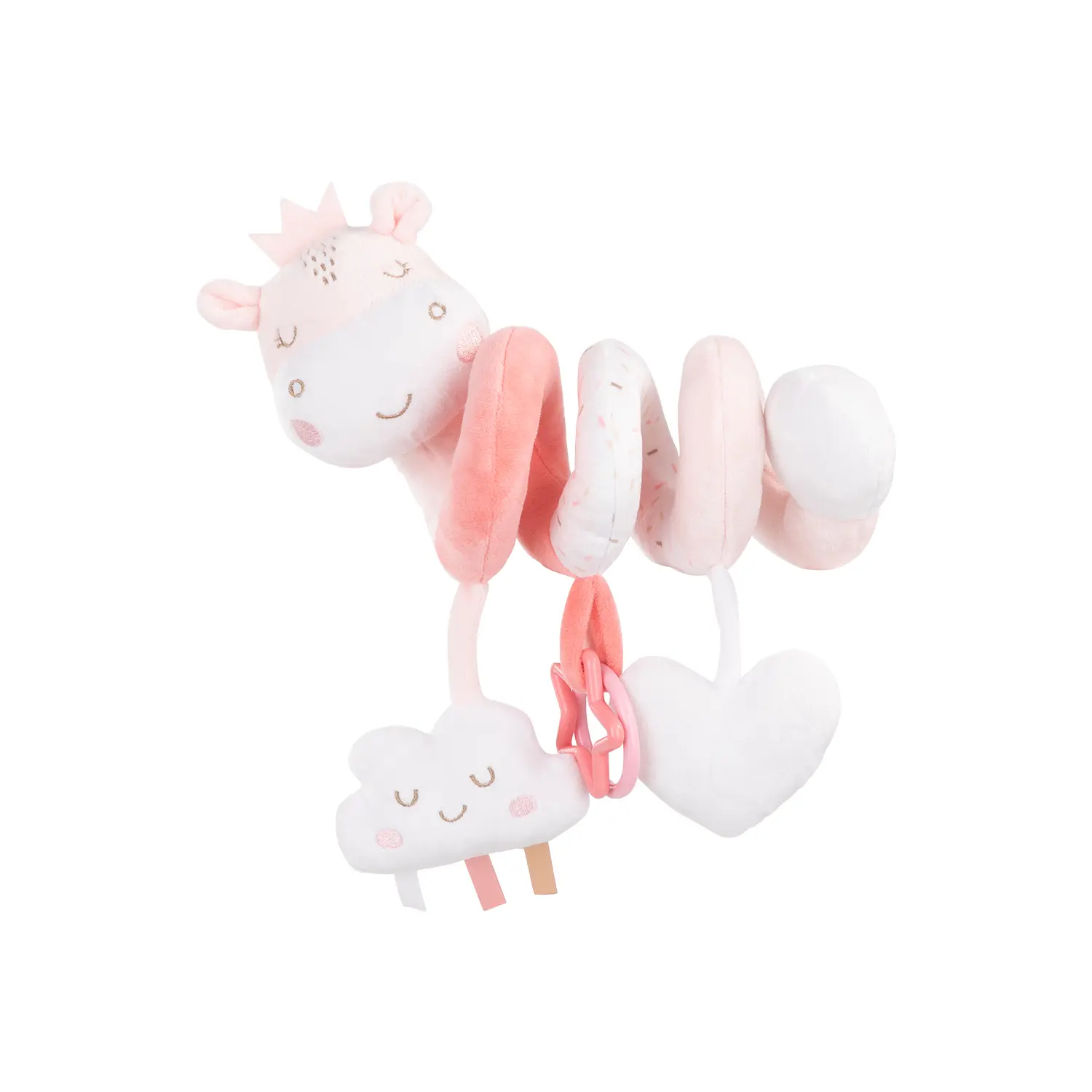 Kikkaboo Peluche espiral horizontal Hippo Dreams MULTICOLOR
