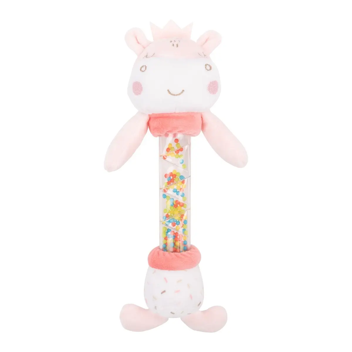 Kikkaboo Sonajero espiral Hippo Dreams PINK
