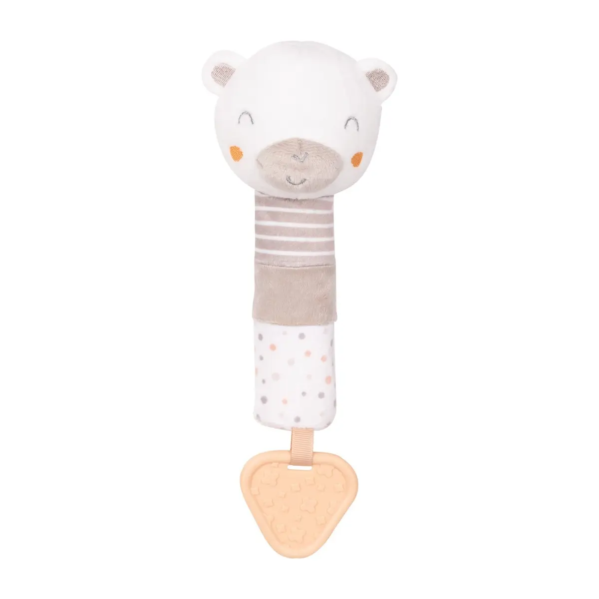 Kikkaboo Sonajero con chupon My Teddy YELLOW