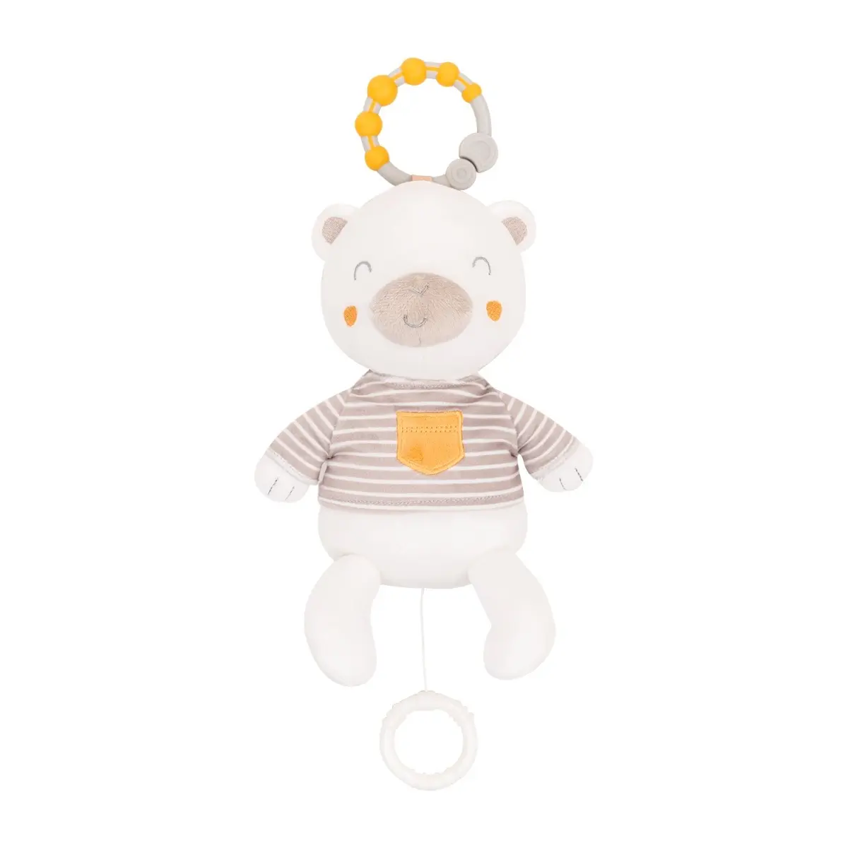 Kikkaboo Peluche con móvil musical My Teddy (x24) WHITE