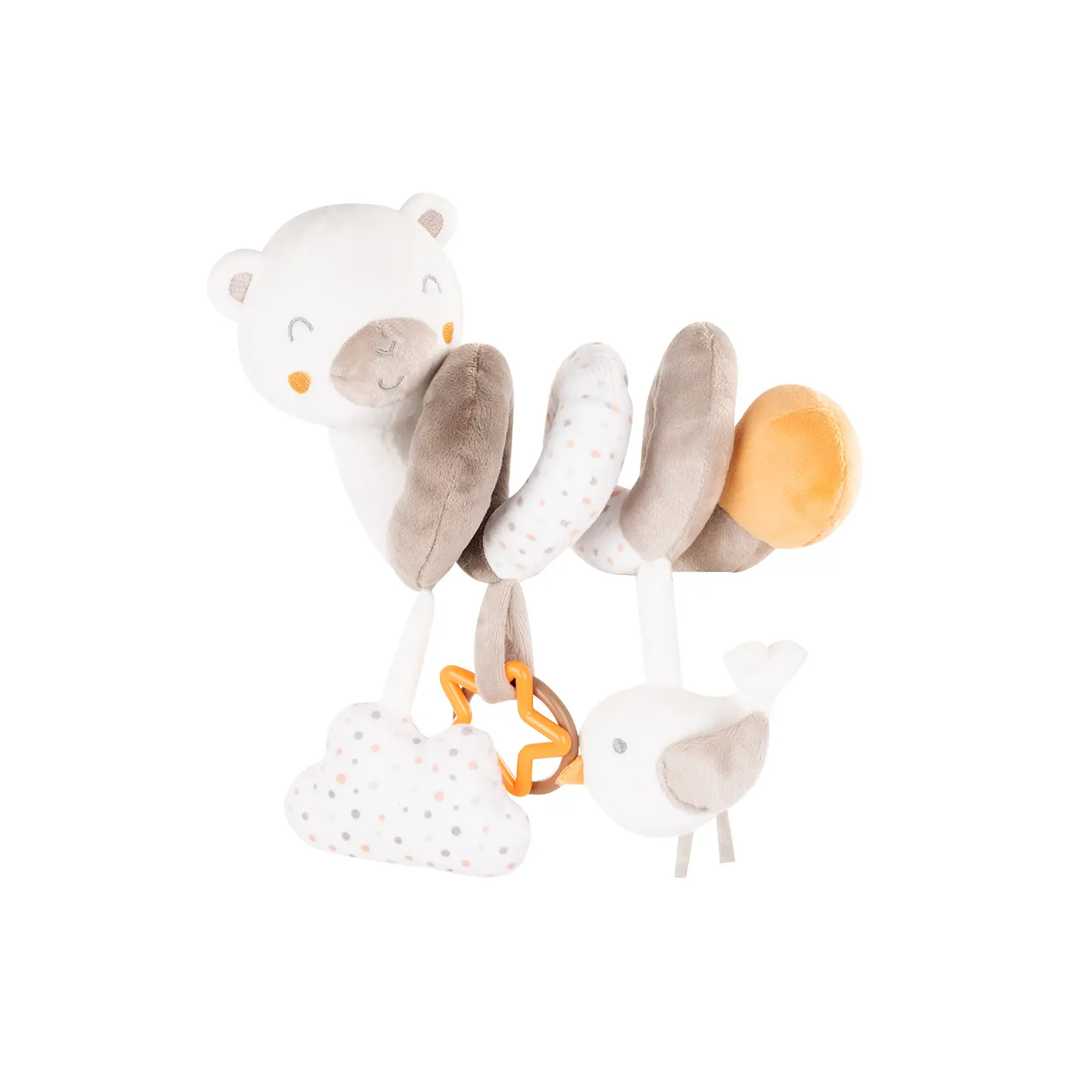 Kikkaboo Peluche espiral horizontal My Teddy MULTICOLOR