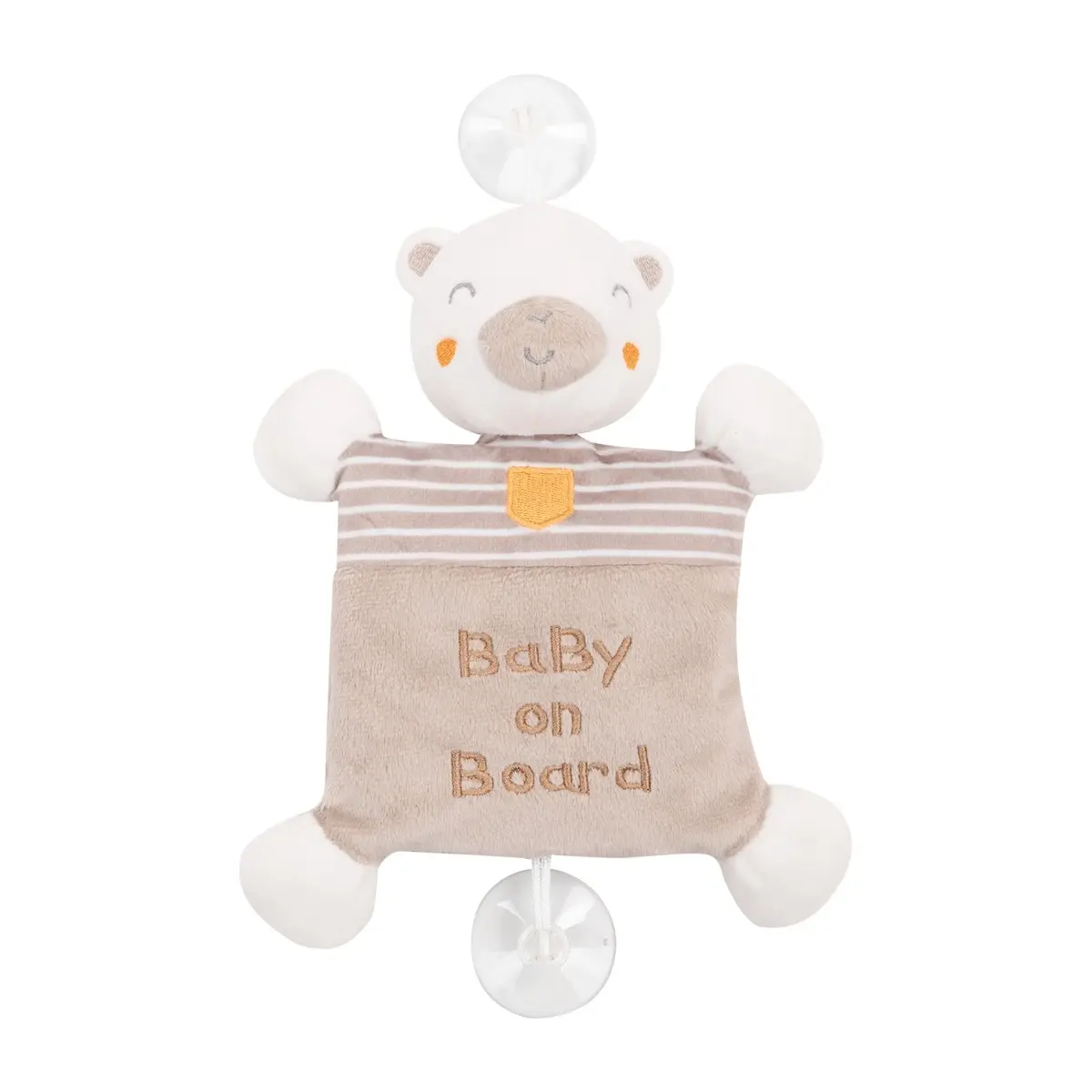 Kikkaboo Peluche «Bebé a Bordo» My Teddy BROWN