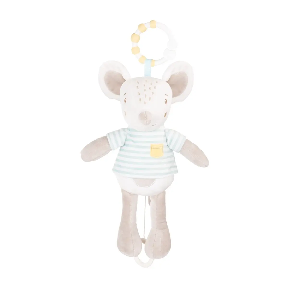 Kikkaboo Peluche con móvil musical Joyful Mice (x24) WHITE