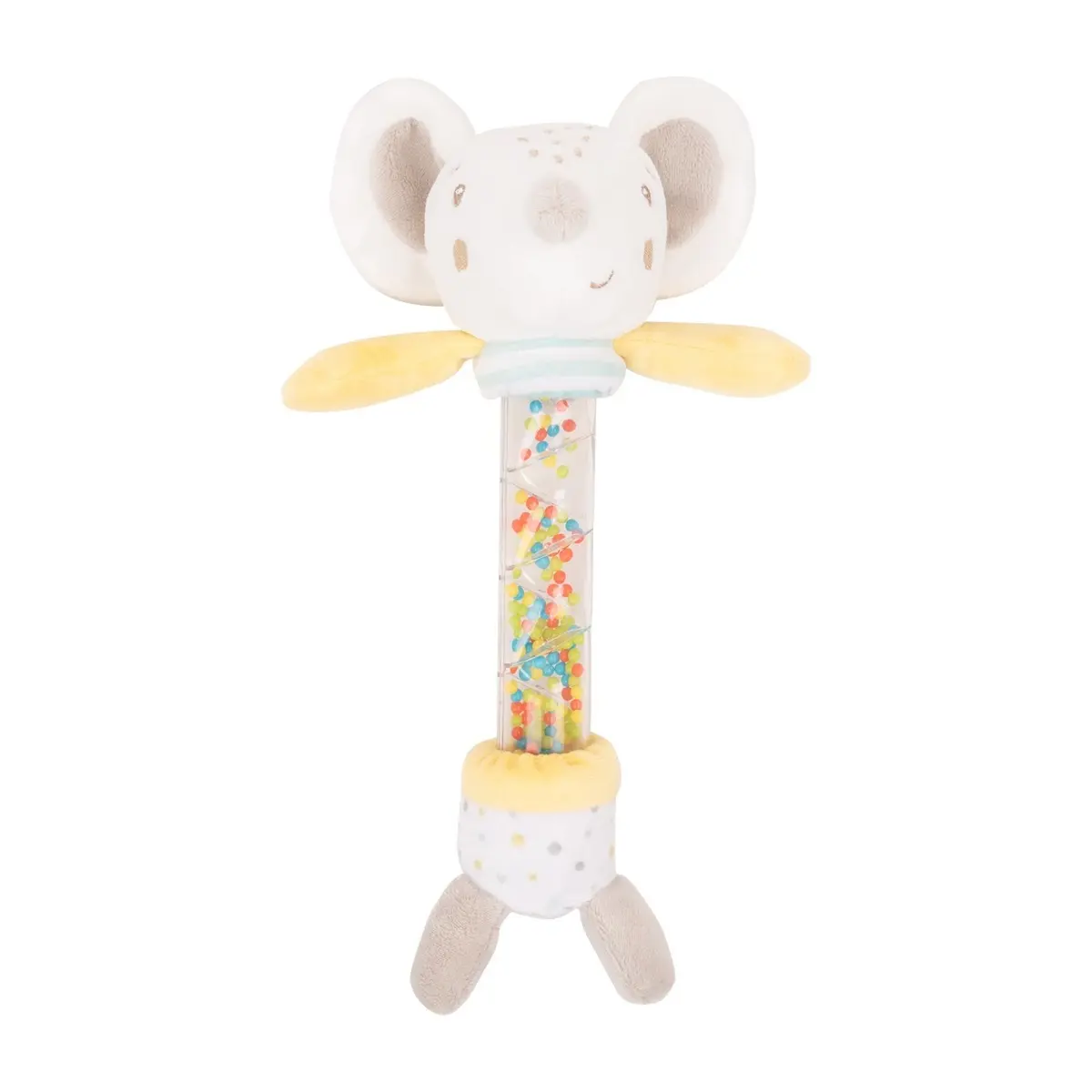 Kikkaboo Sonajero espiral Joyful Mice YELLOW