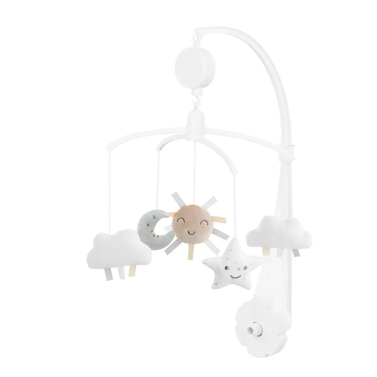 Kikkaboo Peluche con móvil musical Dream Big (x12) WHITE